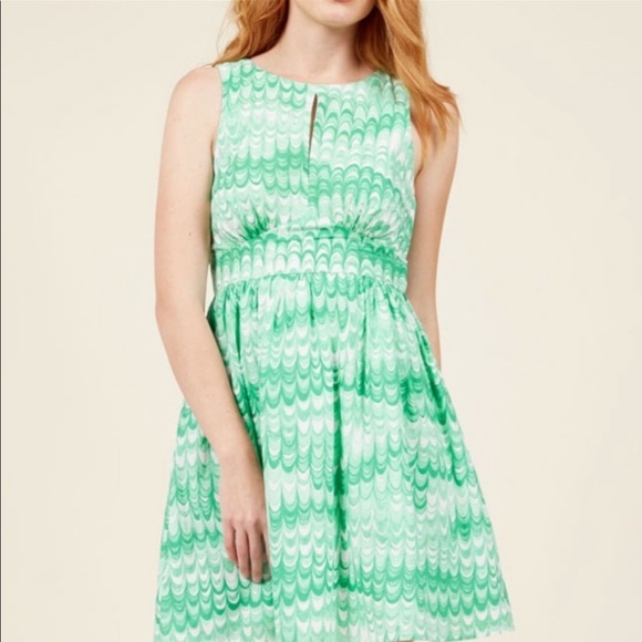 Modcloth Dresses & Skirts - Modcloth A-lined Dress Renewed Radiance